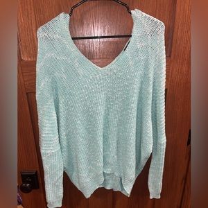 Rue 21 light blue knit sweater